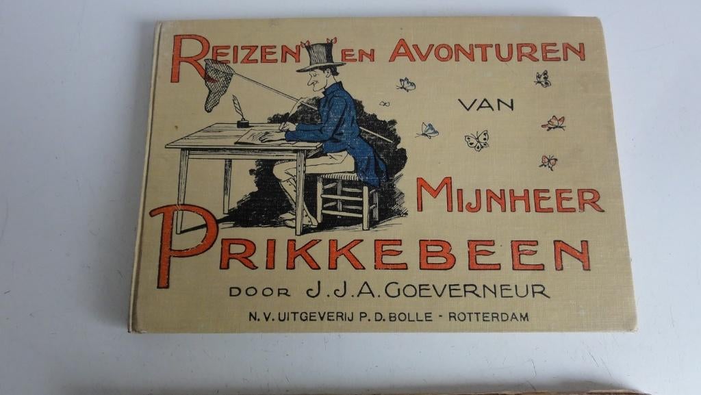 Prikkebeen, Reizen en avonturen van Mijnheer Prikkebeen, Antiek en Kunst, Ophalen of Verzenden