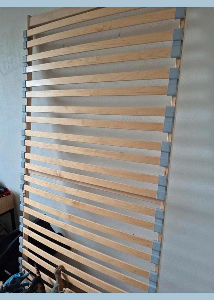 Lattenbodem 90x200 - Eenpersoons, Huis en Inrichting, Slaapkamer | Matrassen en Bedbodems, Zo goed als nieuw, Bedbodem, 90 cm