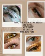 ✨📍Wimpers / lash extensions promo actie ✨, Ophalen of Verzenden, Nieuw, Zwart, Ogen