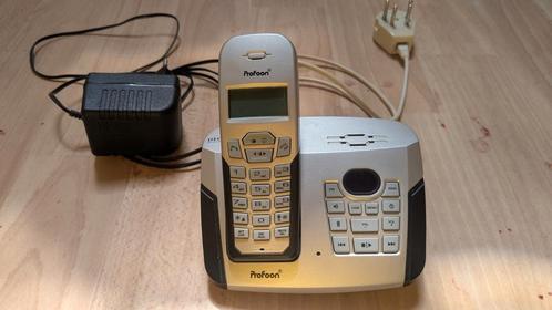 Profoon PDX-715 draadloze Dect telefoon met antwoordapparaat, Telecommunicatie, Vaste telefoons | Handsets en Draadloos, Gebruikt