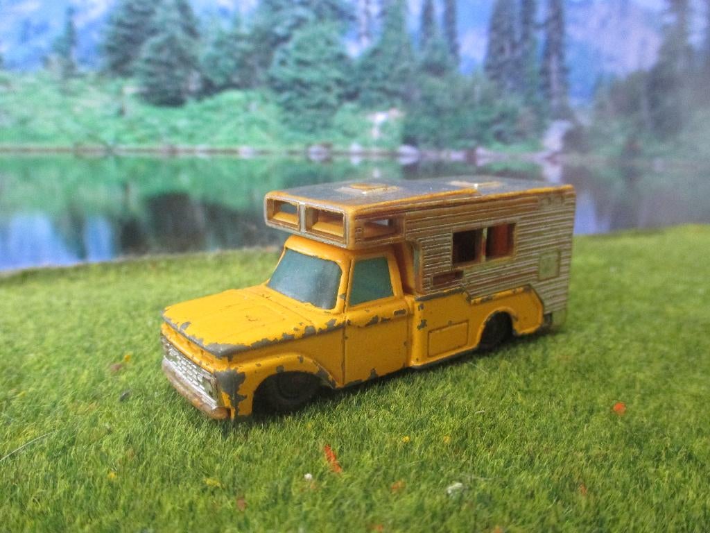 1:76 Ford F350 Camper - Husky Models Nr.35a, Ophalen of Verzenden, Gebruikt, Auto
