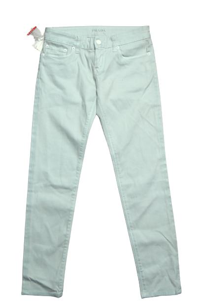 Nieuwe Prada jeans, spijkerbroek, Pale, mint groen, Mt. S, Kleding | Dames, Spijkerbroeken en Jeans, Overige kleuren, Prada, Verzenden