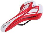 Racefiets MTB zadel rood met wit fietszadel racefietszadel, Ophalen of Verzenden, Nieuw, Overige typen