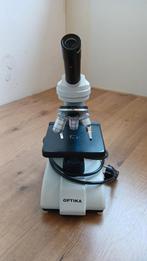 Optika microscoop inclusief Dekglas, Audio, Tv en Foto, Optische apparatuur | Microscopen, Gebruikt, Biologische microscoop, Ophalen