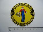 sticker oud Nistelrode Uden oss Ben van Dijk elektro strip r, Verzamelen, Stickers, Verzenden, Zo goed als nieuw, Bedrijf of Vereniging