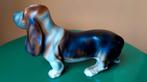 Vintage beeldje beeld Basset Hound hond, Ophalen of Verzenden, Zo goed als nieuw, Dier