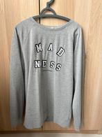 Madness Sweater Maat M Grijs, Kleding | Heren, Ophalen of Verzenden, Gedragen, Grijs