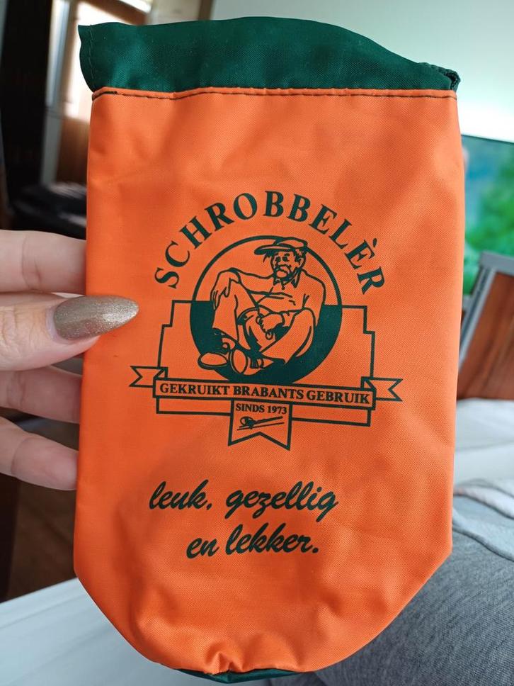 Schrobbeler Kruik Zakje, Verzamelen, Overige Verzamelen, Zo goed als nieuw, Ophalen of Verzenden