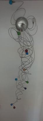Design halogeen wand lamp met trafo, Ophalen, Zo goed als nieuw, Glas