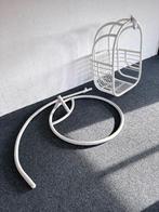 hangstoel rotan, Ophalen, Gebruikt, Wit, Hout