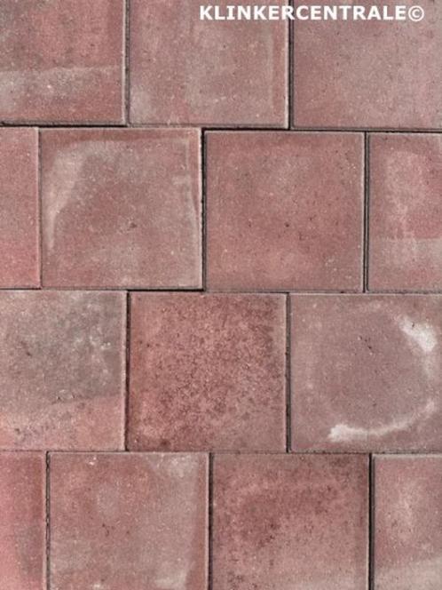 75m2 rood betontegels 30x30x4,5cm, Tuin en Terras, Tegels en Klinkers, Zo goed als nieuw, Terrastegels, Beton, 10 m² of meer, Verzenden