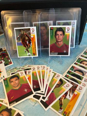 Portugal Compleet Euro 2008 Panini (Ronaldo, Quaresma RC) beschikbaar voor biedingen