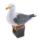 Kunst Zeemeeuw / Tuin Decoratie Dier Meeuw Vogel Beeld, Tuin en Terras, Tuinbeelden, Verzenden, Nieuw, Dierenbeeld