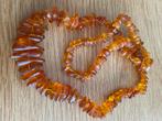 Antieke amber ketting 85 cm, Verzenden