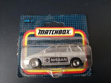 Matchbox MB 21 Nissan Prairie zilver metallic mint boxed  beschikbaar voor biedingen