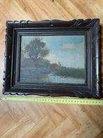 Antiek Schilderij, Antiek en Kunst, Kunst | Schilderijen | Klassiek, Ophalen of Verzenden