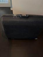 Samsonite koffer blauw met sleutel, Ophalen, Gebruikt, Hard kunststof, Slot