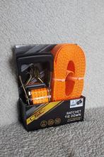 Spanband XL met Ratelsluiting en 2 Haken - 8 m x 50 mm, Ophalen of Verzenden, Nieuw