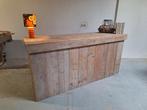 Steigerhouten balie toonbank van gebruikt steigerhout, Ophalen of Verzenden