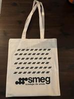 Smeg totebag, schrift en schort, Ophalen of Verzenden, Zo goed als nieuw, Zwart