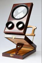 Antieke virtual reality viewer: stereographoscoop 1910-1920, Spelcomputers en Games, Virtual Reality, Ophalen, Zo goed als nieuw