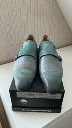 Greve heren schoenen maat 44, Ophalen of Verzenden, Zo goed als nieuw, Blauw, Gespschoenen