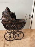 Brocante poppenwagen met beer, Ophalen