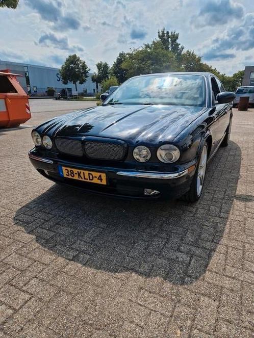 Jaguar 2003 Zwart APK 20-5-26, Auto's, Jaguar, Bedrijf, XJ, Benzine, Sedan, Automaat, Geïmporteerd, Zwart, Leder, Ophalen