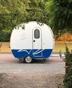 Caravan in retro stijl, een echte eyecatcher, Tot en met 2, Treinzit, Particulier, Lengtebed