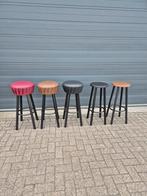 Barkrukken op voorraad. Horeca mancave bar kantine, Ophalen, 5 krukken of meer, Geen, 60 tot 90 cm