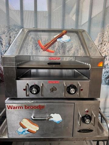 Star hotdog roller + broodjes warmer beschikbaar voor biedingen