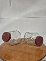 Snoeppotten met bakelieten deksel, Antiek en Kunst, Ophalen of Verzenden