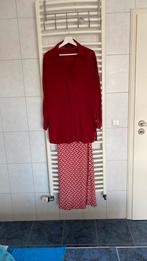 Zara blouse tuniek 100% zijde met rok maat L, Kleding | Dames, Blouses en Tunieken, Nieuw, Zara, Ophalen of Verzenden, Rood