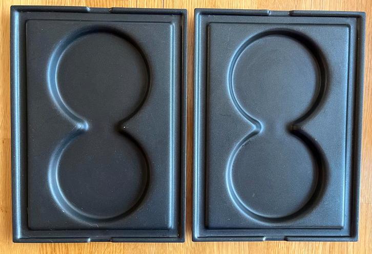 Tefal Reverso multi snack apparaat: hamburger platen, Witgoed en Apparatuur, Wafelijzers, Zo goed als nieuw, Ophalen of Verzenden