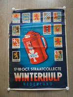 Winterhulp poster 17 - 18 oktober 1941., Verzamelen, Ophalen of Verzenden, Overige soorten, Nederland, Foto of Poster