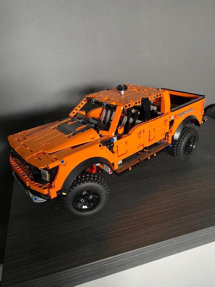 Lego Technic Oranje Terreinwagen - Zeer Goede Staat!, Kinderen en Baby's, Speelgoed | Duplo en Lego, Zo goed als nieuw, Lego, Complete set