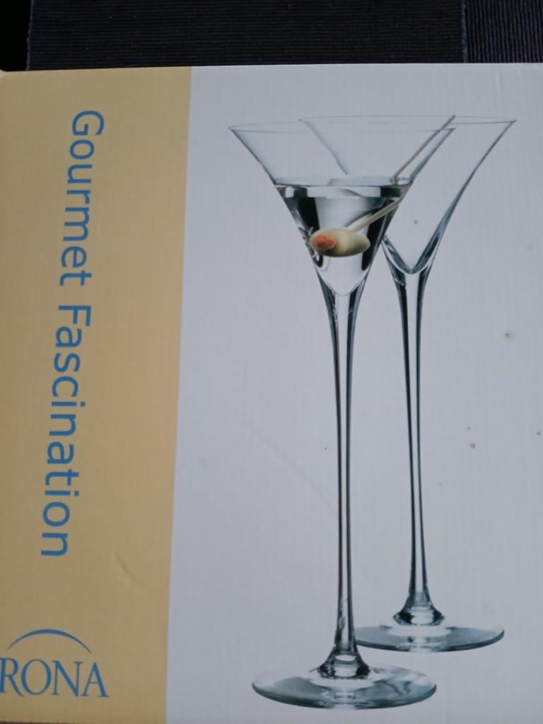 Cocktailglazen op hoge voet, Verzamelen, Ophalen, Overige typen