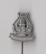 Harmonie speldje Harp, Verzamelen, Speldjes, Pins en Buttons, Gebruikt, Niet vindbaar, Niet vindbaar, Speldje of Pin