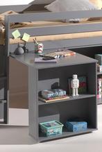 Pino halfhoogslaper met uitschuifbureau - Grijs, Niet ingevuld, Niet ingevuld, Nieuw, Ophalen of Verzenden