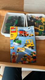 Lego 4+ kraan, vrachtwagen en wals., Ophalen of Verzenden, Zo goed als nieuw