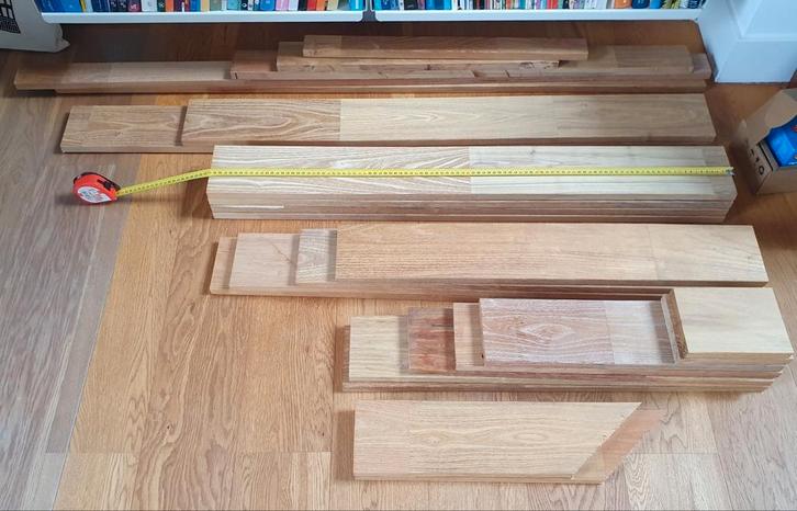 Robinia terrasplanken, Doe-het-zelf en Verbouw, Hout en Planken, Zo goed als nieuw, Plank, Overige houtsoorten, Minder dan 200 cm