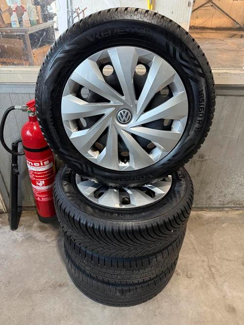 VW Polo velgen met All-season Banden 185/65/15 5x100, Auto-onderdelen, Banden en Velgen, Band(en), All Season, 15 inch, 185 mm