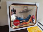 Coca-Cola Spiegel met Lijst, Ophalen of Verzenden, Vierkant, Minder dan 50 cm, Minder dan 100 cm