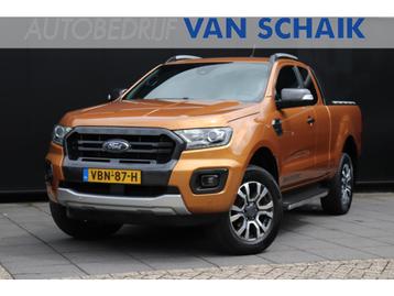 Ford Ranger 2.0 EcoBlue Wildtrak Supercab 213 PK | LEDER | A beschikbaar voor biedingen