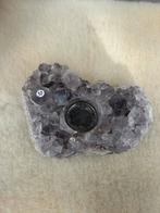 Amethist kaarshouder, Ophalen of Verzenden, Zo goed als nieuw, Overige materialen, Minder dan 25 cm