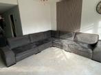 Grote antraciet hoekbank 325x325 - direct beschikbaar!, Huis en Inrichting, Banken | Bankstellen, Ophalen, Gebruikt, 125 tot 150 cm