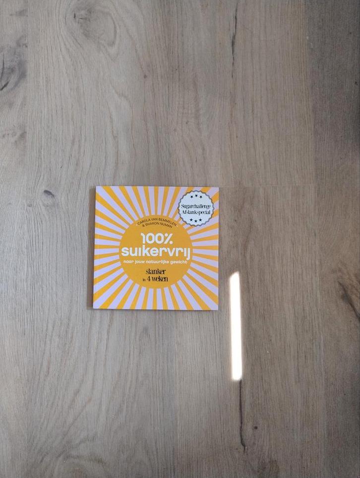 100% Suikervrij - Slanker in 4 Weken!, Boeken, Gezondheid, Dieet en Voeding, Nieuw, Dieet en Voeding, Ophalen of Verzenden
