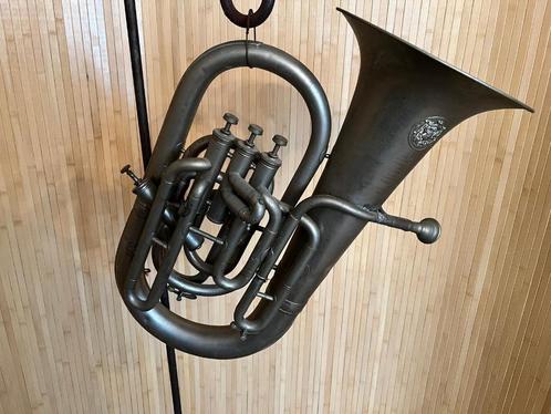 Antieke tuba – L.F. Lefèvre Brussel – ca. 1900-1930, Muziek en Instrumenten, Blaasinstrumenten | Tuba's, Gebruikt, Overige typen