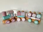 Little Dutch houten trein roze, Kinderen en Baby's, Speelgoed | Houten speelgoed, Ophalen of Verzenden, Zo goed als nieuw, Overige typen