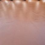 Engelse Chesterfield Springvale bank bruin leer + BEZORGING, Gebruikt, ., Ophalen of Verzenden, Rechte bank